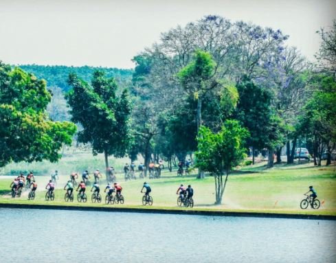 Ciclismo no Lago de Planura MG - Trilhas ecologicas